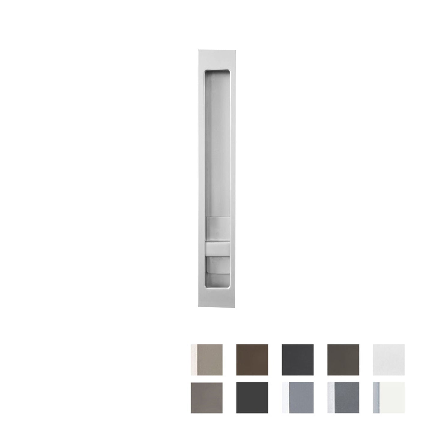 Halliday & Baillie 1490 Sliding Door Privacy Set Flush Pull with Snib and Indicator