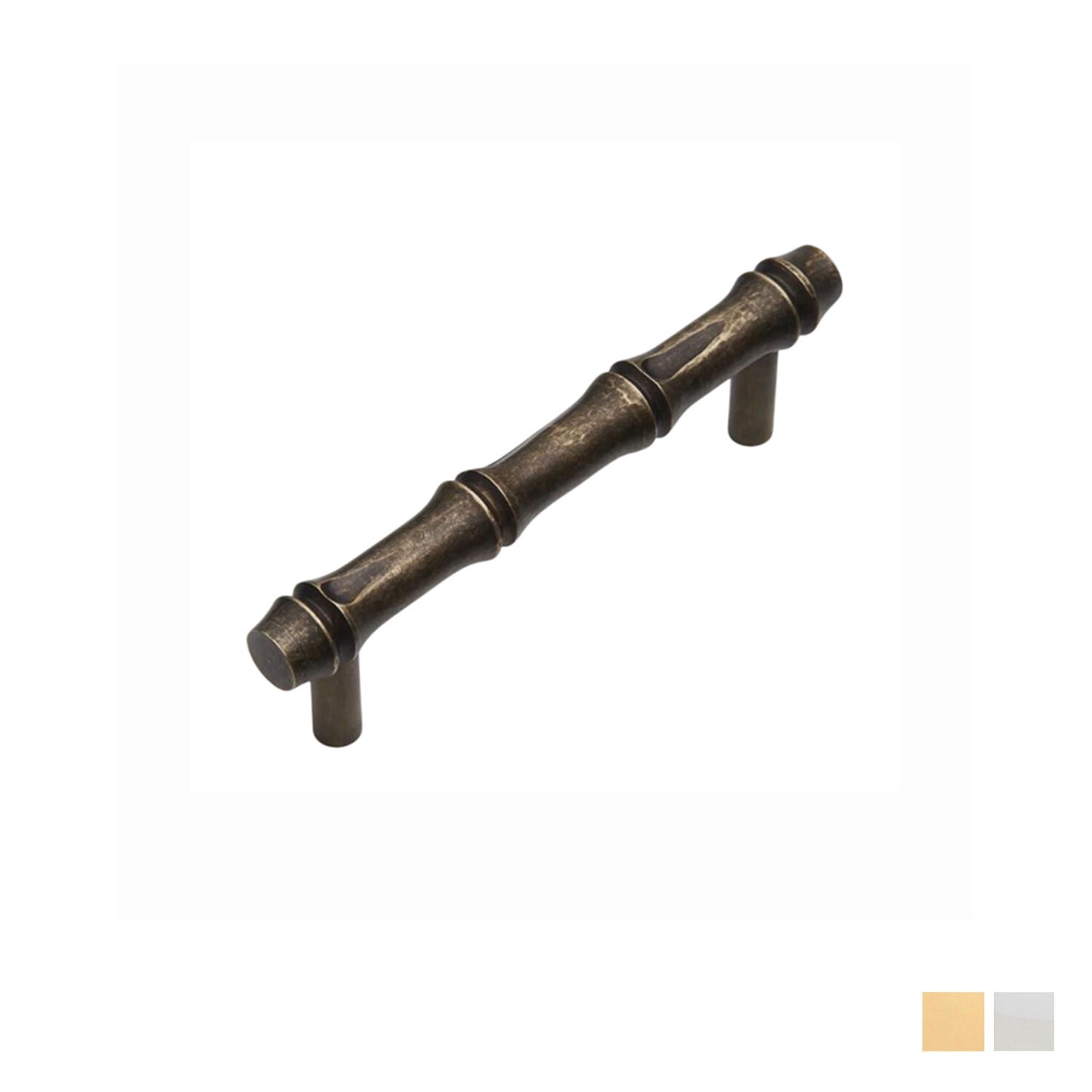 Hepburn Bamboo Cabinet Pull Handle 96mm - Available in Various Finishes