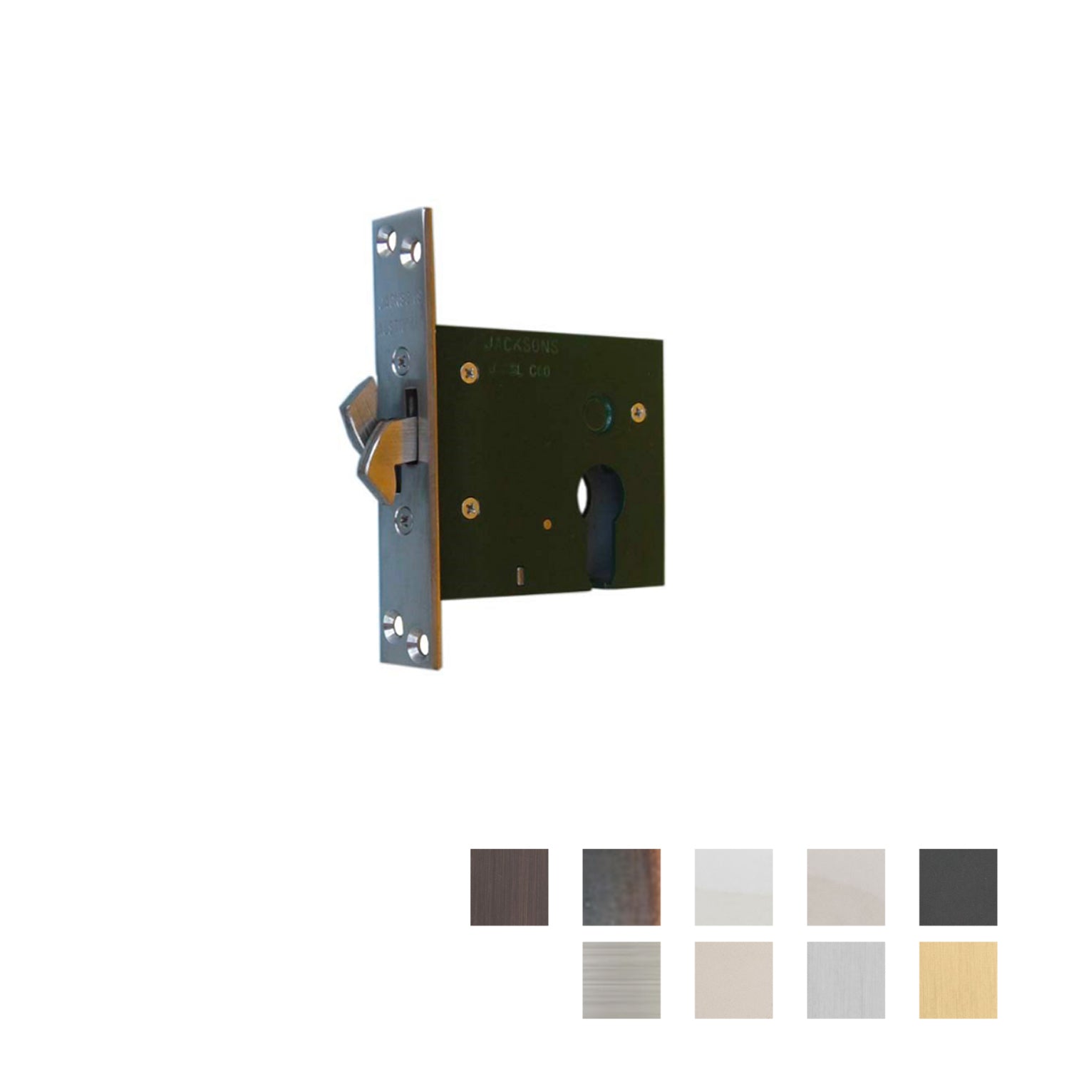 Jacksons JMHSL46mm & 60mm Sliding Claw Privacy Mortice Dead Lock No Cylinder