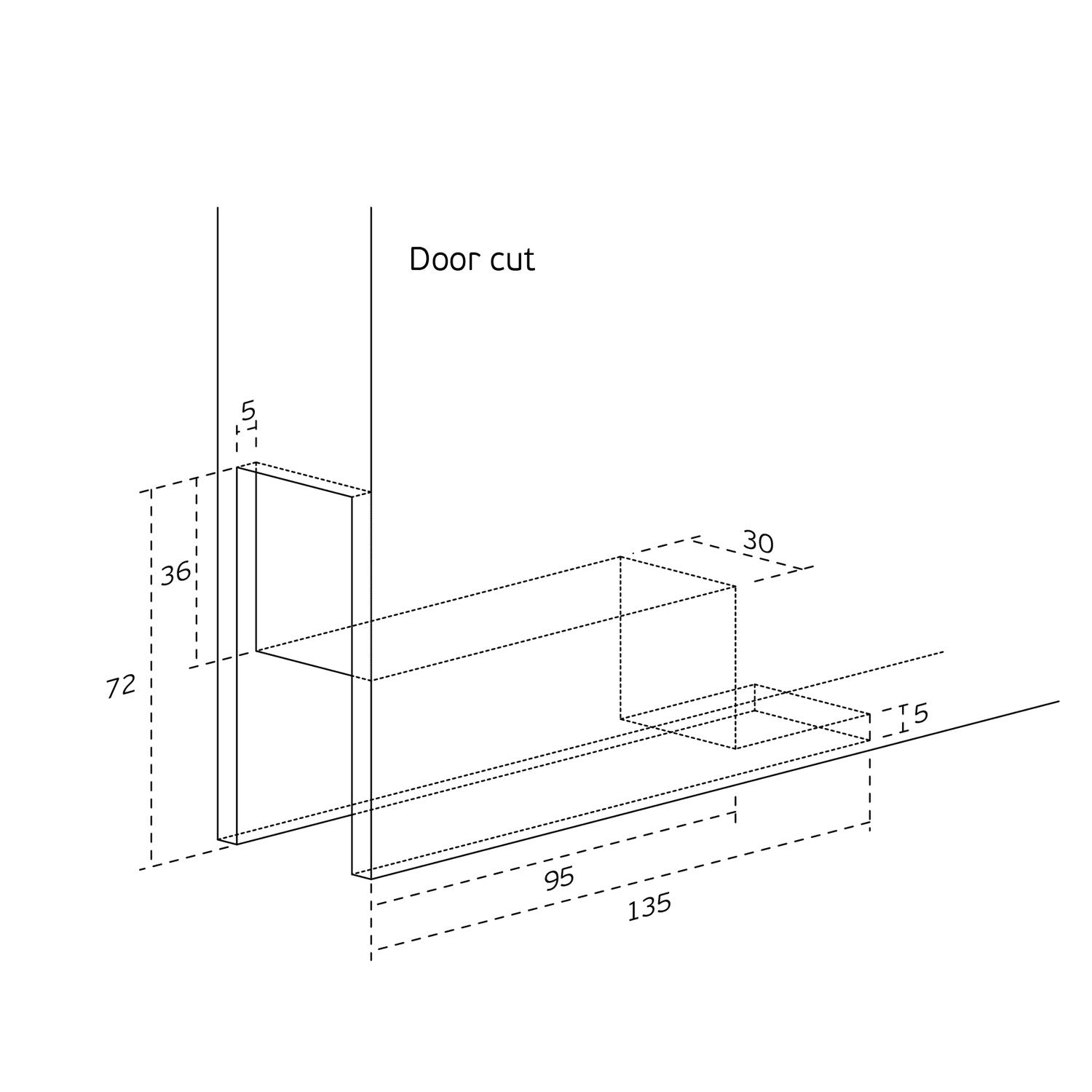 JNF Bottom Pivot with Spring System and Adjustable Power Stainless Steel IN.05.199