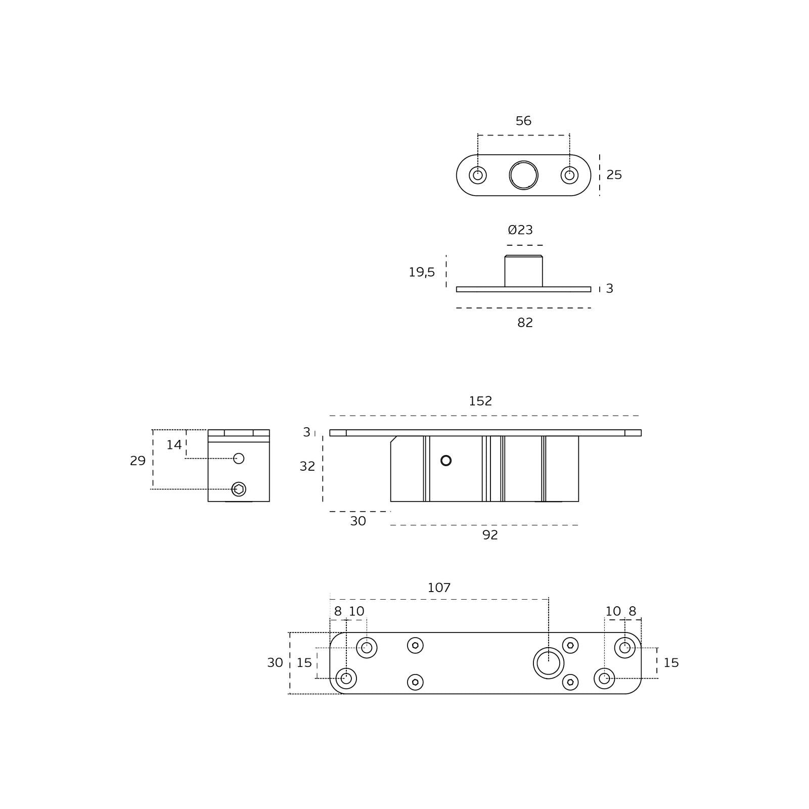 JNF Hydraulic Pivot with Hold Open 90 Degree IN.05.213.HO