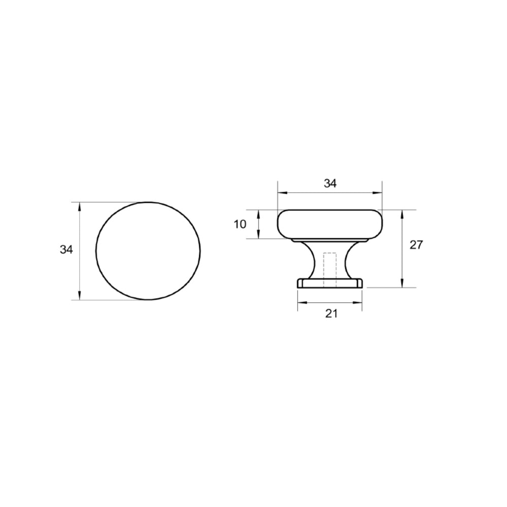 Kethy Sherlock Knob HT578 - Available in Various Finishes