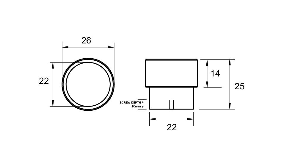Kethy Radio Knob L4370