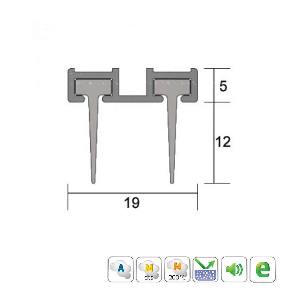 Kilargo IS3017si Sweep Action Blade Seal - Available in Various Sizes