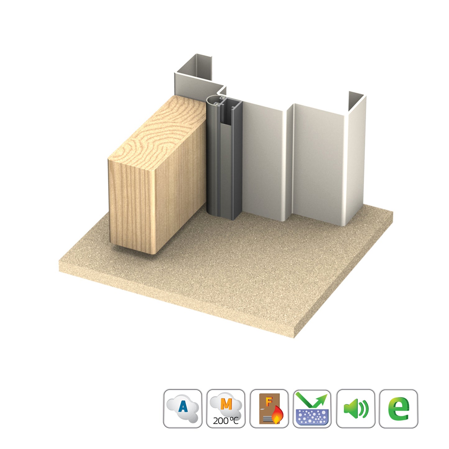 Kilargo IS7085si Door Perimeter Seal - Available in Various Finishes and Sizes