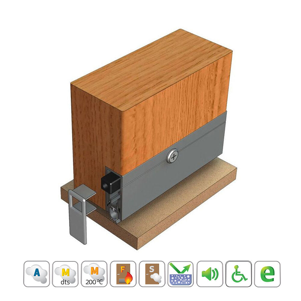 Kilargo IS8011si Medium Duty Automatic Door Seal - Available in Various Sizes