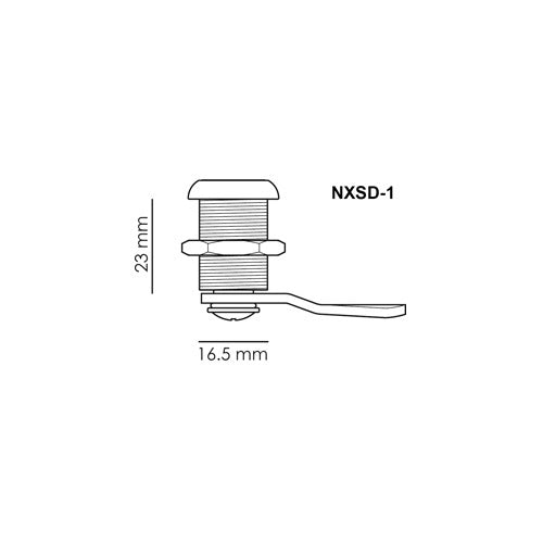 Firstlock Cam Lock NXSD-1 19mm Budget For Meter Box Electrical Cabinet