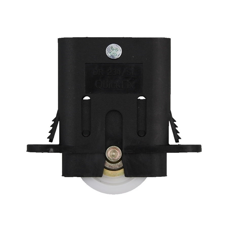 Speed-Fit 3305204 Sliding Security Screen Door Roller Spring Loaded Black