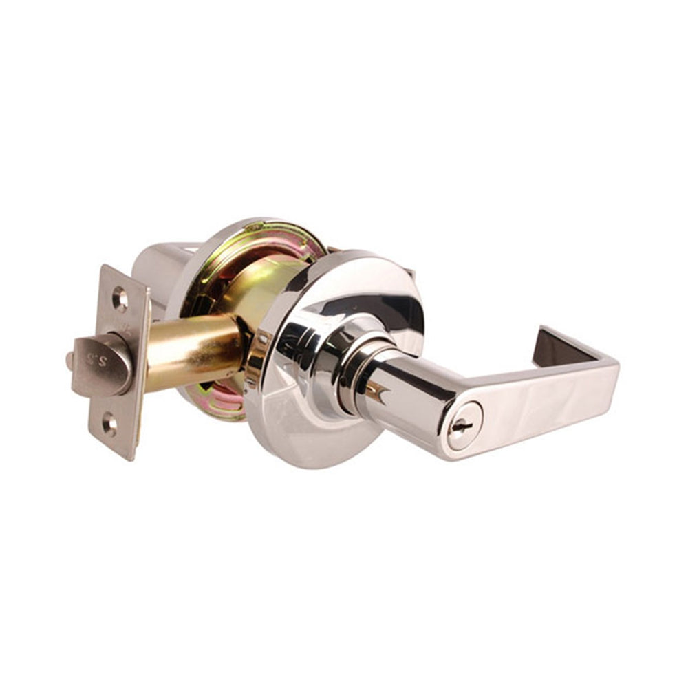 Brava Metro Entrance Lever Set Fire Rated KD 70mm Chrome Plate EL6000BC70KD