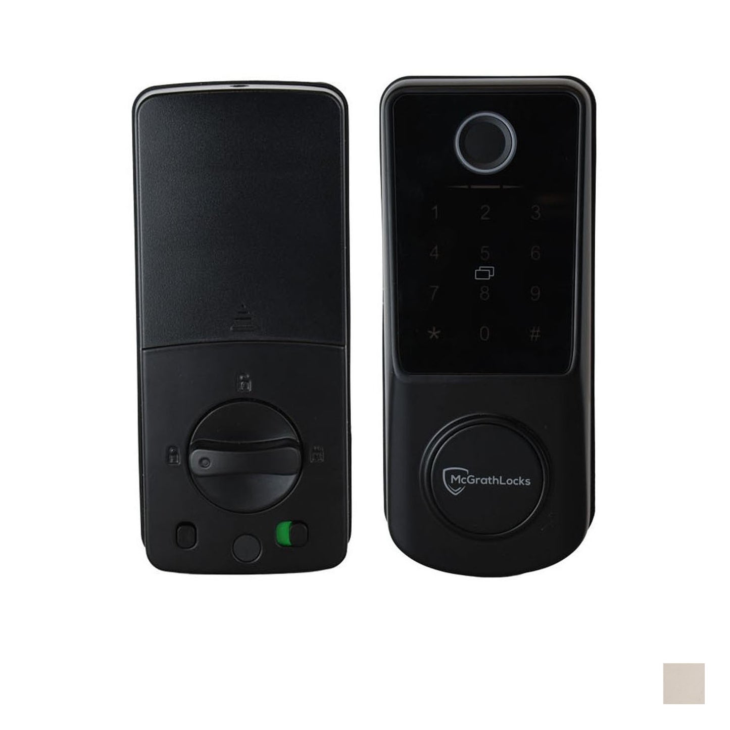 McGrath Locks Ashgrove Smart Deadbolt w/ Braille - Available in Various Finishes