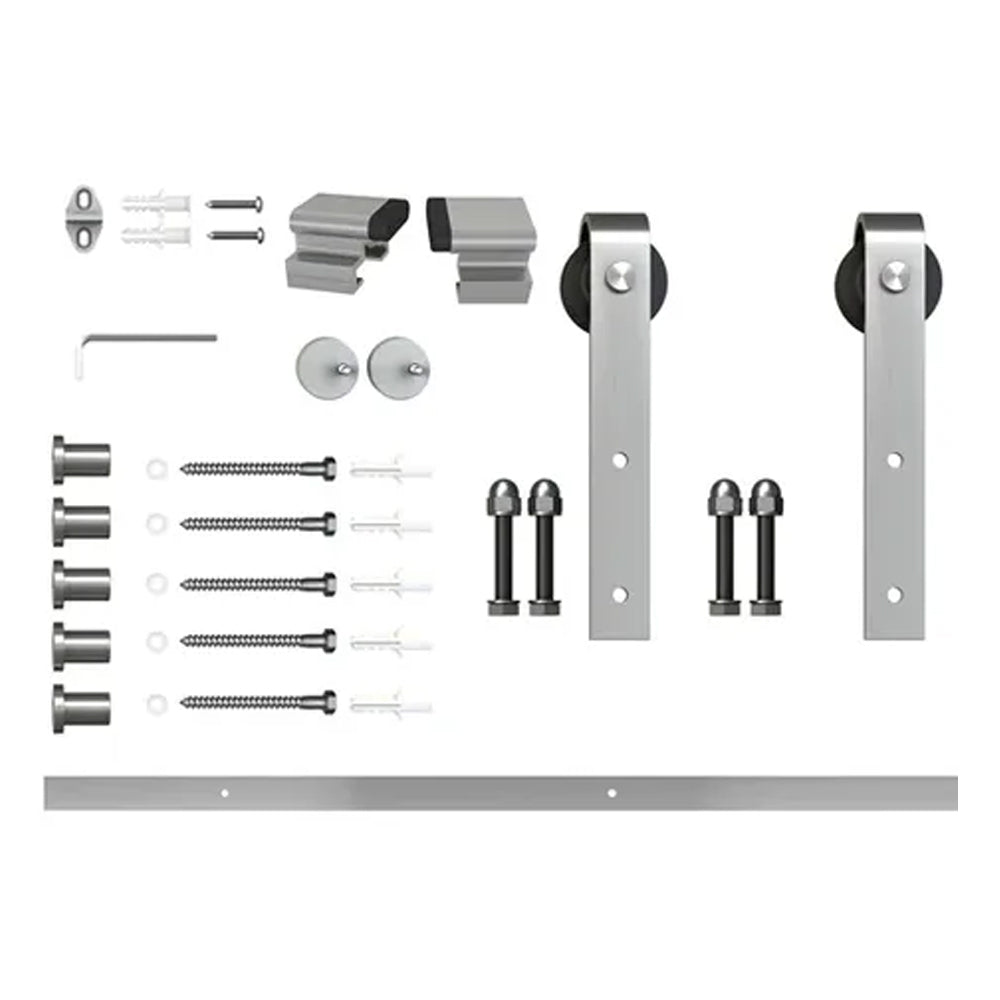 Mappas Barn Door Track - Available in Various Finishes and Sizes