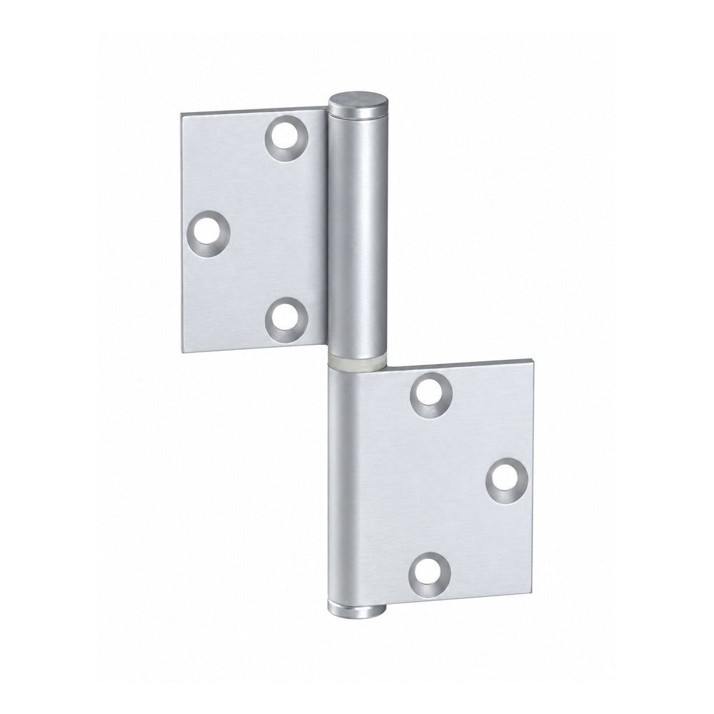 McCallum Aluminum Lift-Off Hinge Right Hand Satin Natural Anodised A102
