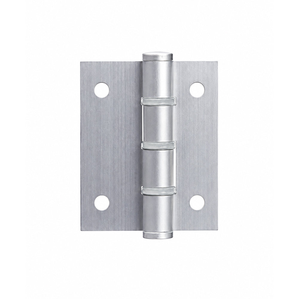 McCallum Window & Shower Screen Door Aluminum Butt Hinge Satin Natural Anodised A170