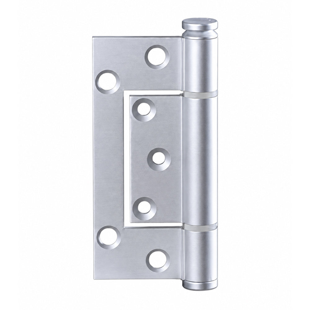 McCallum Aluminum Medium Duty Interfold Hinge Loose Pin 100mm Satin Natural Anodised A173