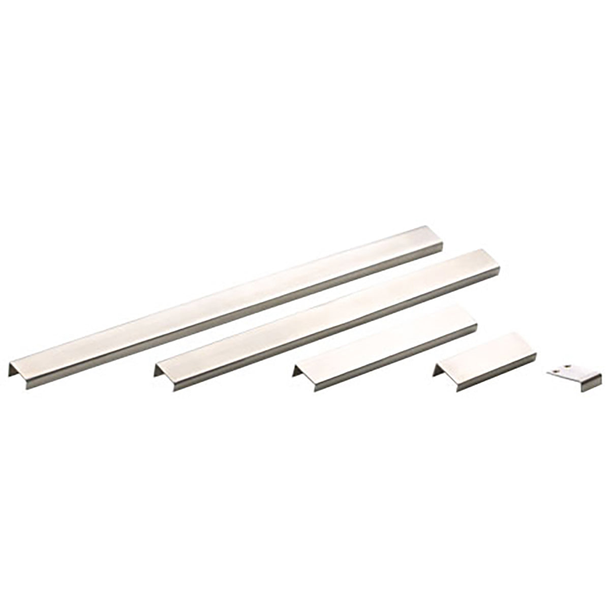 WHILE SUPPLY LAST - Madinoz 221 Lip Pull Handles Polished Stainless Steel 200X36mm 221/200 PSS