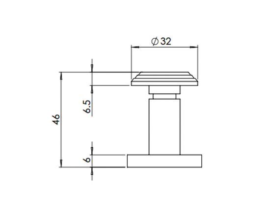 Madinoz Door Viewer Fire rated 32m Fire Rated - Available in Various Finishes