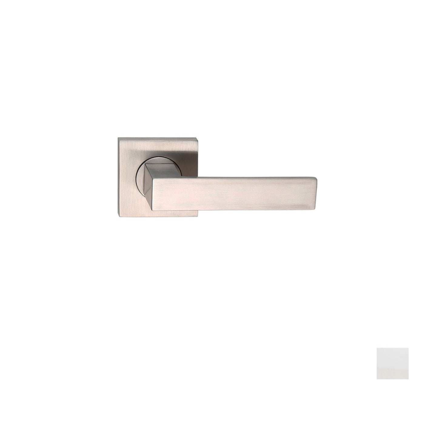Madinoz L120Z Coastal Door Lever Handle on Square Rose