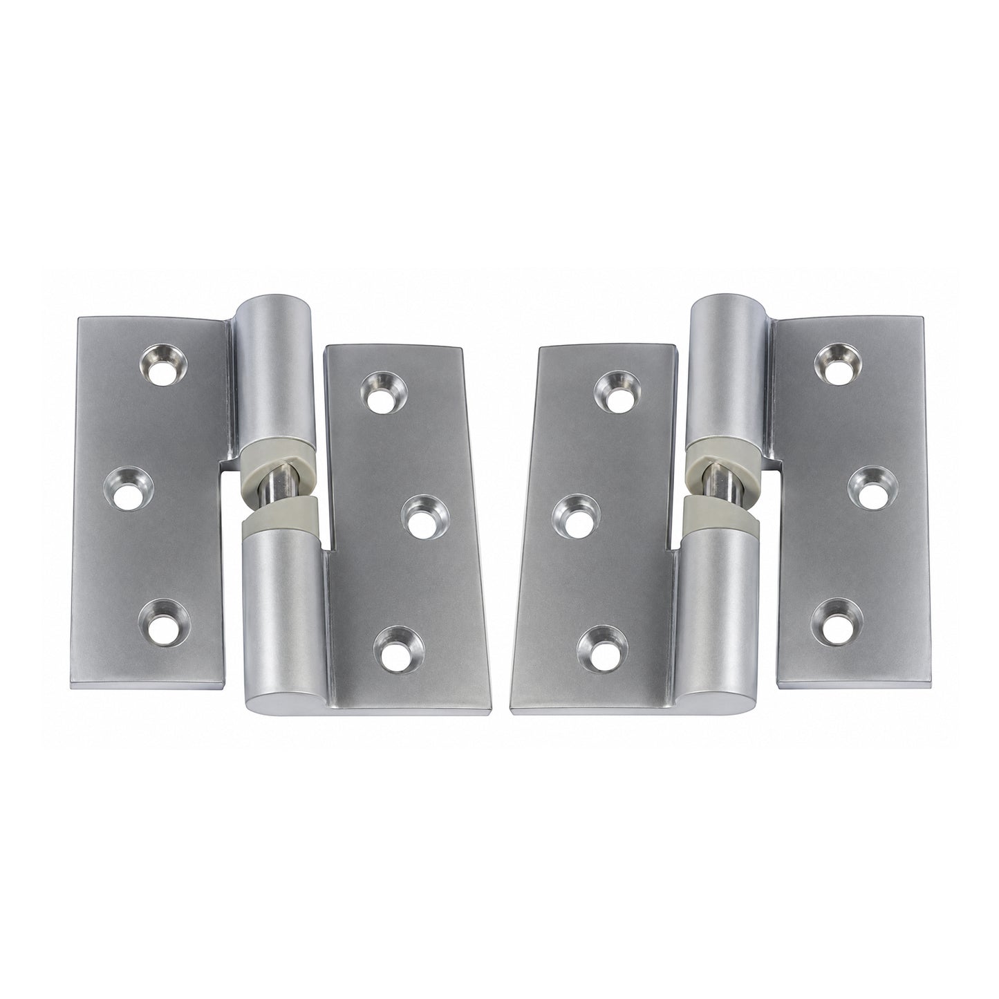 Metlam Gravity Hinge Visible Fix with Screw Fixings - Available in Various Handing and Functions