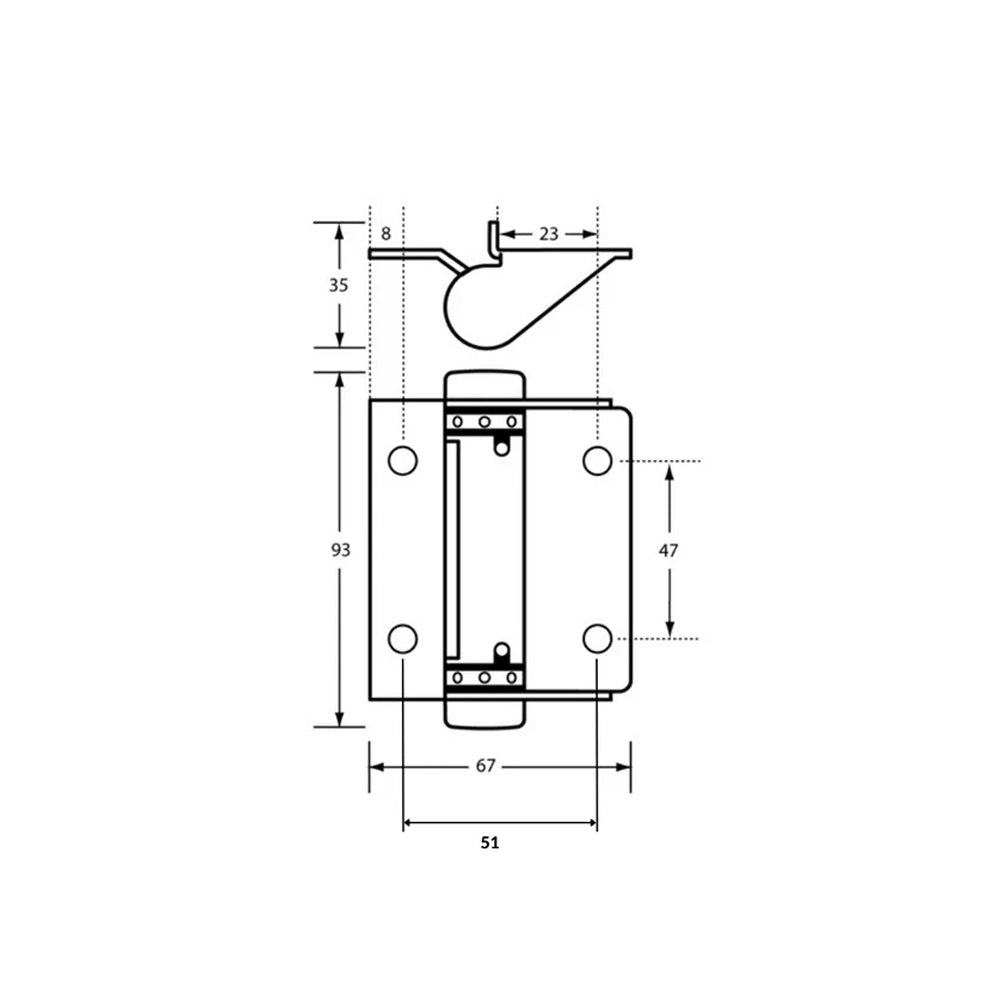 Metlam 209 Spring Hinges Screw Or Bolt Fix Hold Open Or Hold Closed Satin Stainless Steel