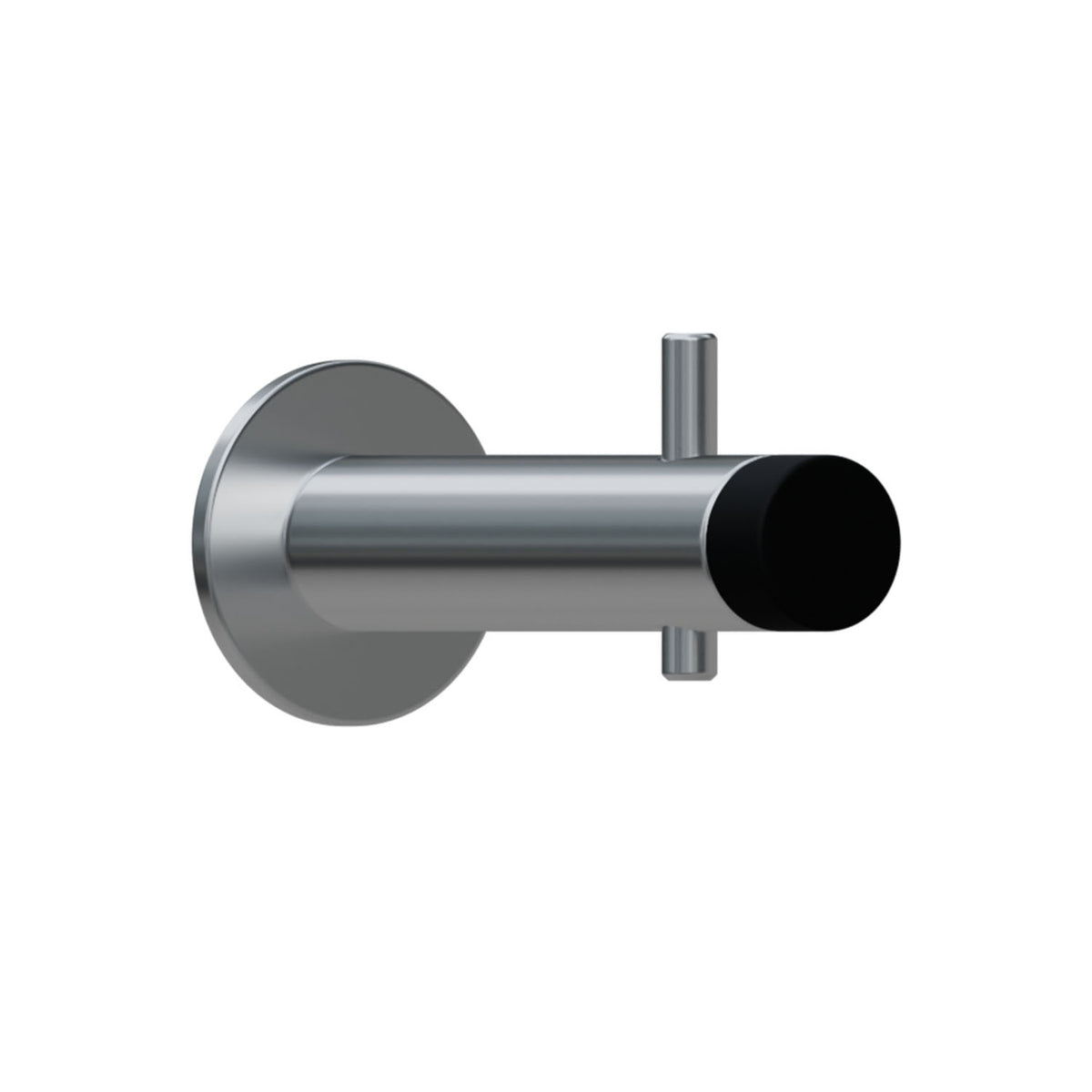 Metlam Coat Hook with Bumper Satin Stainless Steel ML4160SS_HOOK