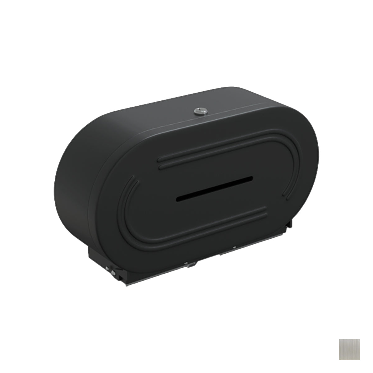 Metlam Double Jumbo Toilet Roll Dispenser - Available in Various Finishes