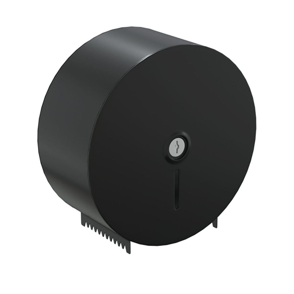 Metlam Jumbo Toilet Roll Dispenser 275x270x115mm Designer Black ML841_DESIGNER