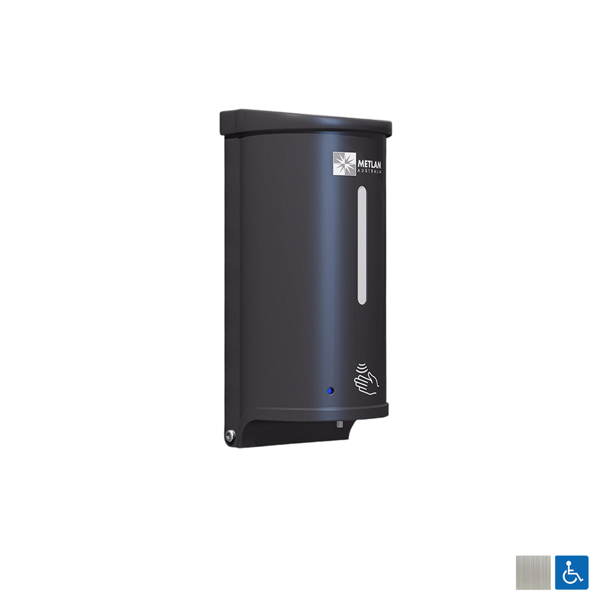 Metlam Surface Mounted Sensor Operated Hand Sanitiser Dispenser - Available in Various Finishes