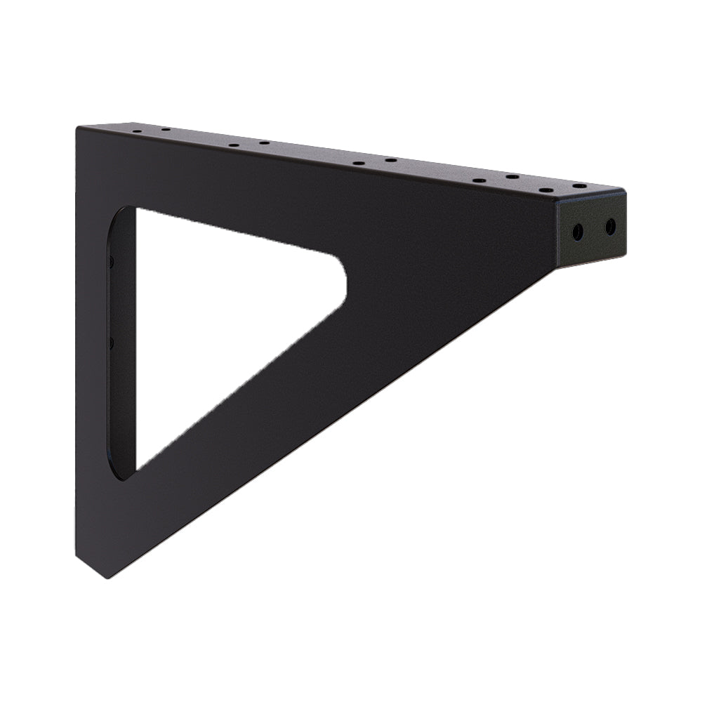 Metlam Wall Mount Bench Seat Bracket Designer Black ML_WMBSBMKII_DESIGNER
