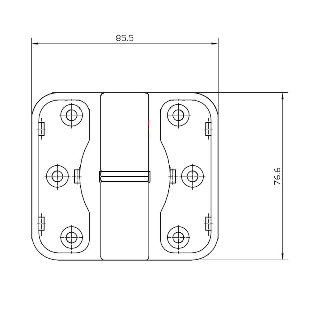 Metlam Moda Spring Hinge Antimicrobial - Available in Left and Right Hand