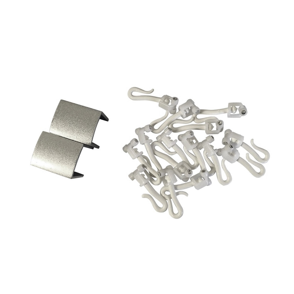 Metlam L Bend Shower Curtain Track System - Available in Various Sizes