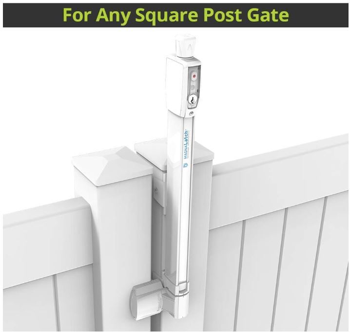 D&D Magna Latch Top Pull White ML3TPKAWT