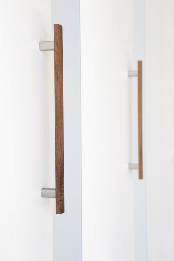 Momo Ara Timber D Handle - Available in Various Finishes and Sizes