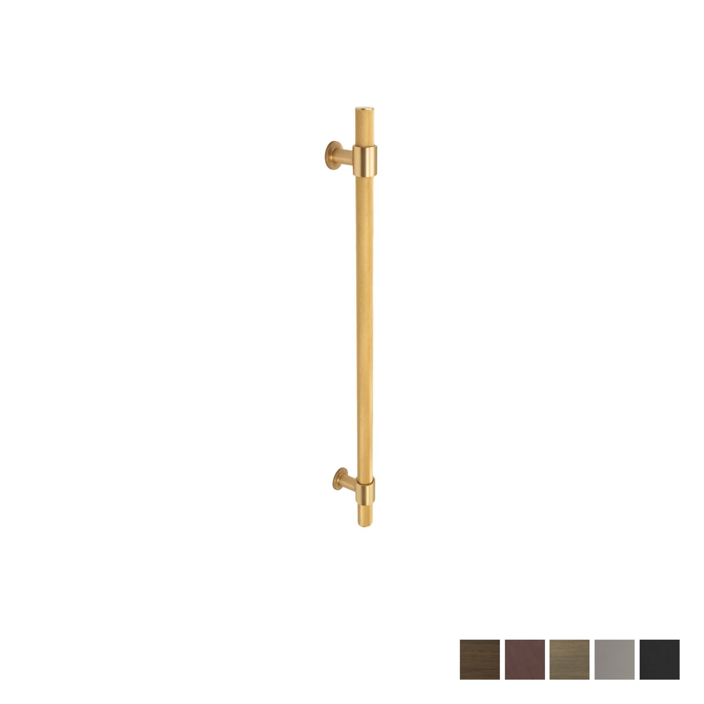 Momo Belgravia Knurled Entrance Door Pull Handle - Available in Various Finishes