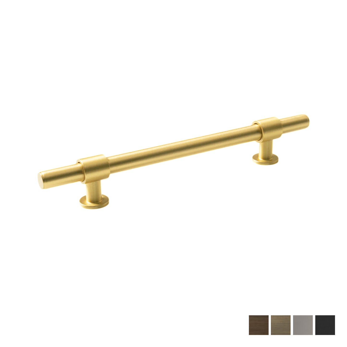 Momo Belgravia Plain Solid Brass Bar Pull - Available in Various Finishes and Sizes