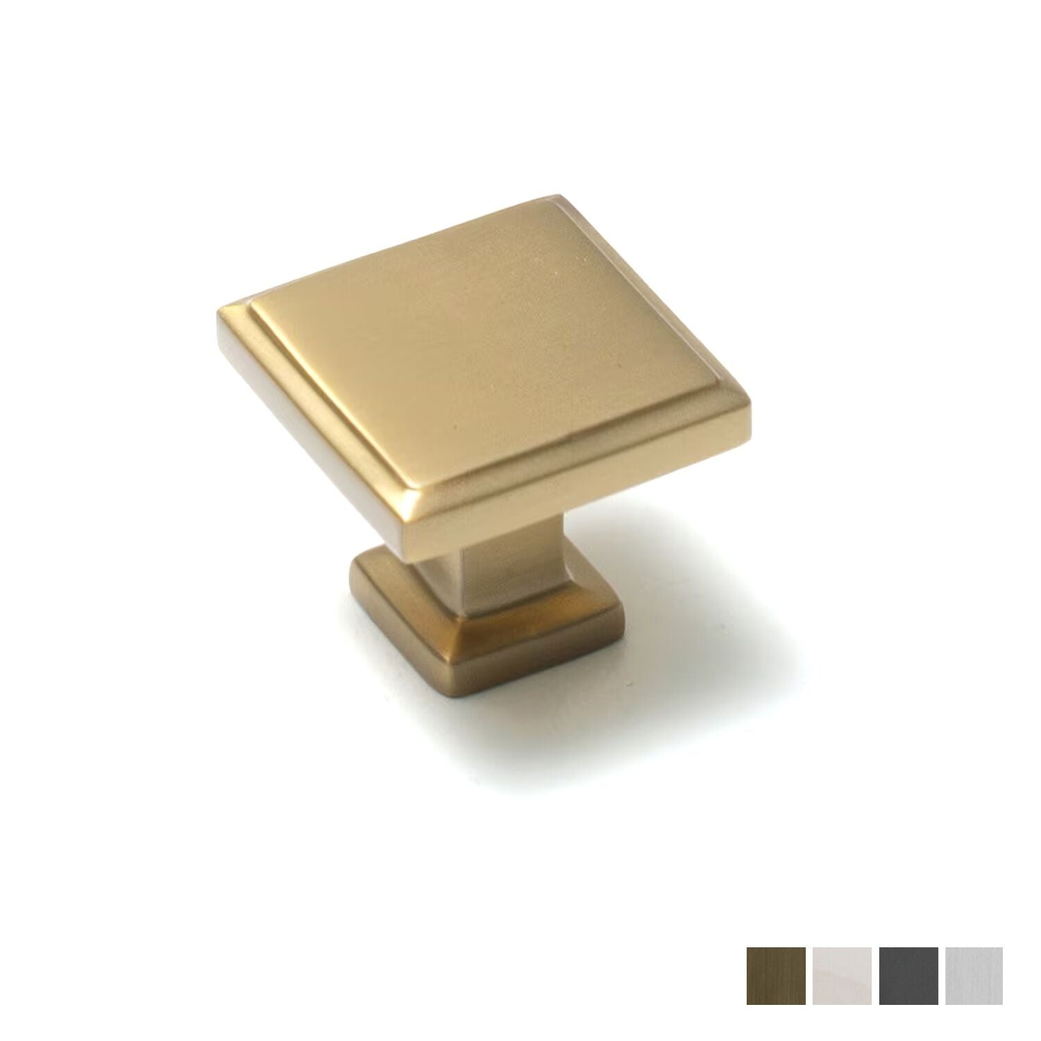 Momo Lucca Square Cabinet Knob 30mm - Available in Various Finishes