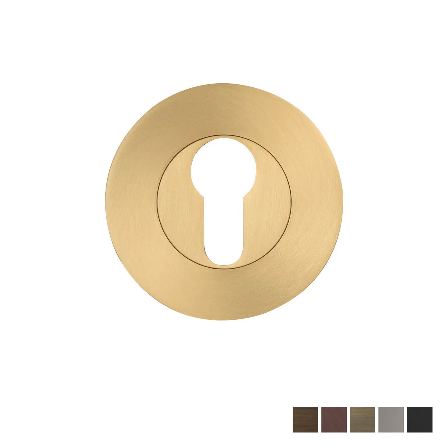 Momo Euro Cylinder Esctucheon Set - Available in Various Finishes