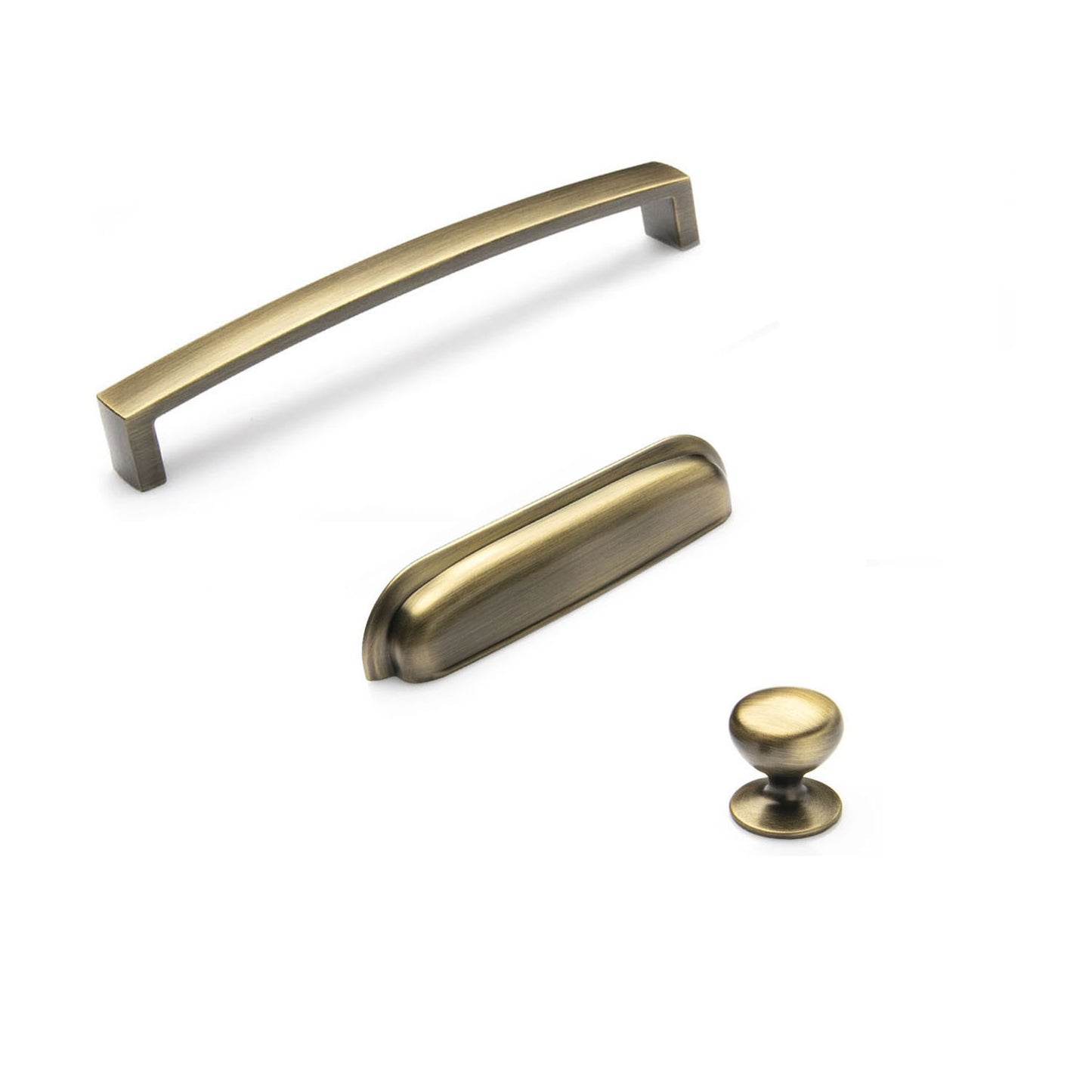 Momo New Hampton D Handle and Cup Pull - Available In Various Sizes and Styles
