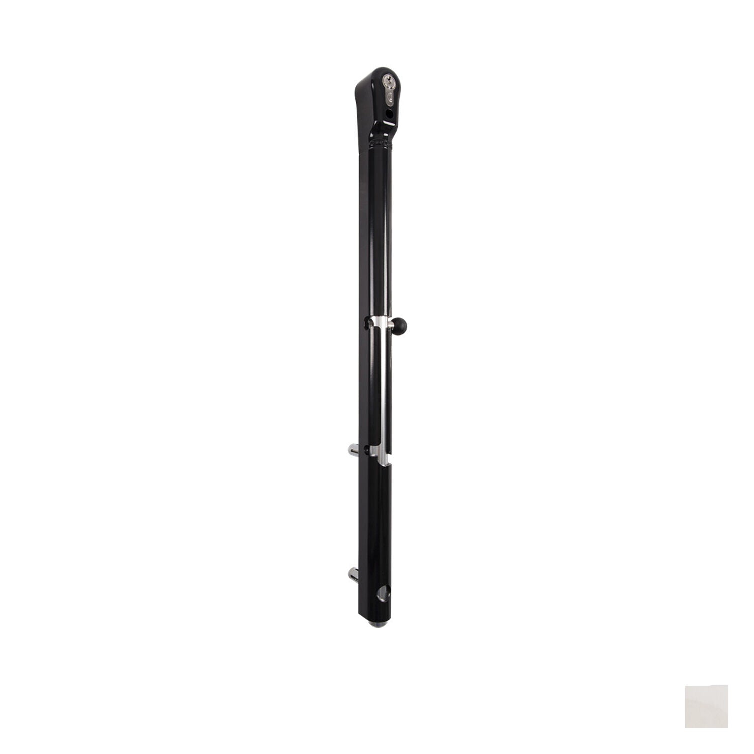 Locinox Keydrop Lockable Drop Bolt 140mm - Available Matt Black and Silver