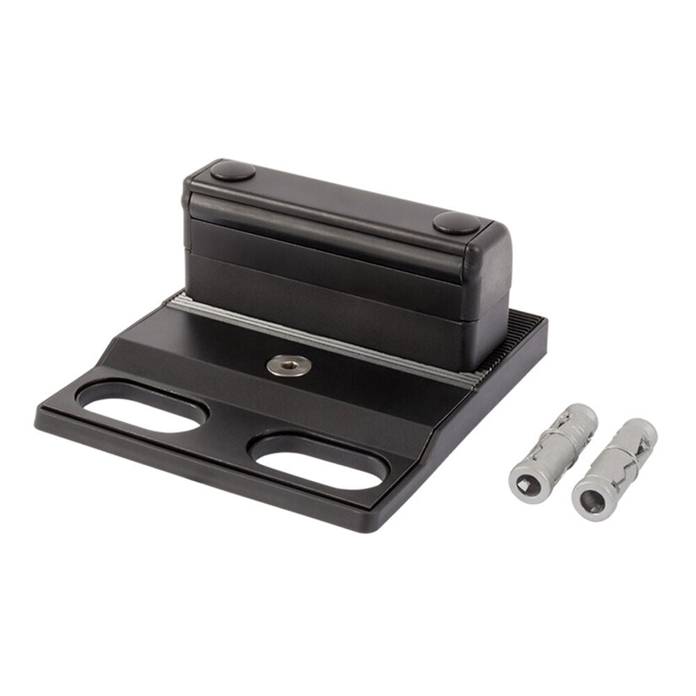 Locinox Bolt-On Off-Centered Ground Stop Catcher For Double Wing Gates P00006490