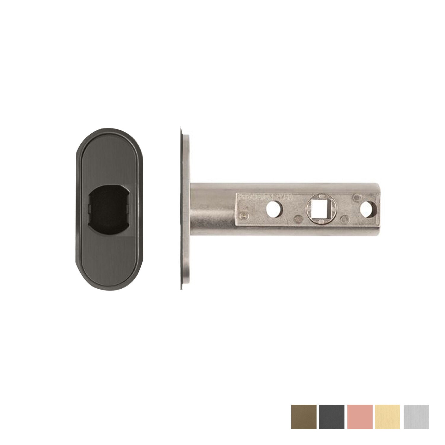 Precision Magnetic Tubular Latch 60mm - Available in Various Finishes
