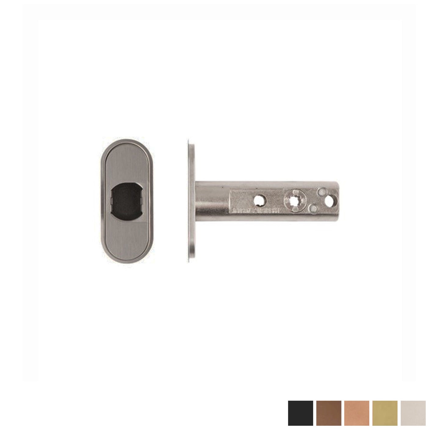 Precision Magnetic Tubular Privacy Bolt 60mm - Available in Various Finishes