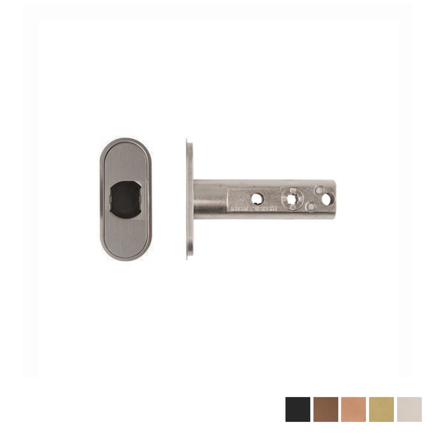 Precision Magnetic Tubular Privacy Bolt 60mm - Available in Various Finishes