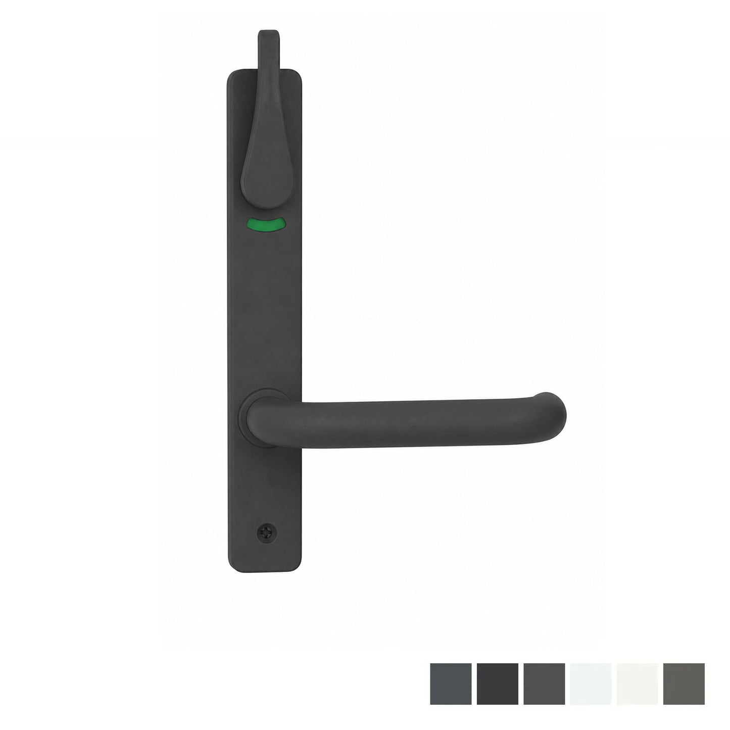 Lockwood 4941 Square End Plate With Priv Ind Turn & 70 Lever - Available in Various Finishes
