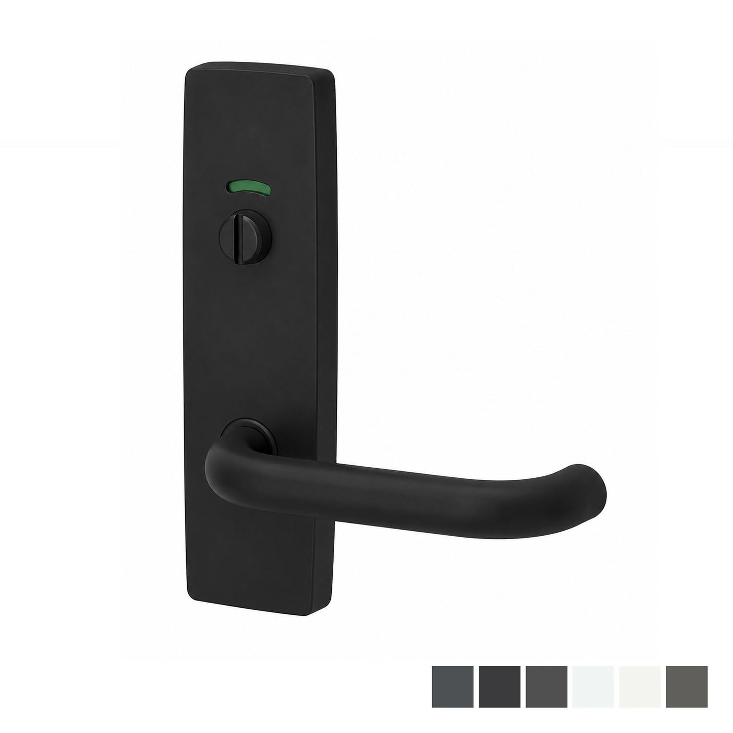 Lockwood 1814 Square End Plate with Privacy Ind Emerg Turn & 70 Lever - Available in Various Finishes