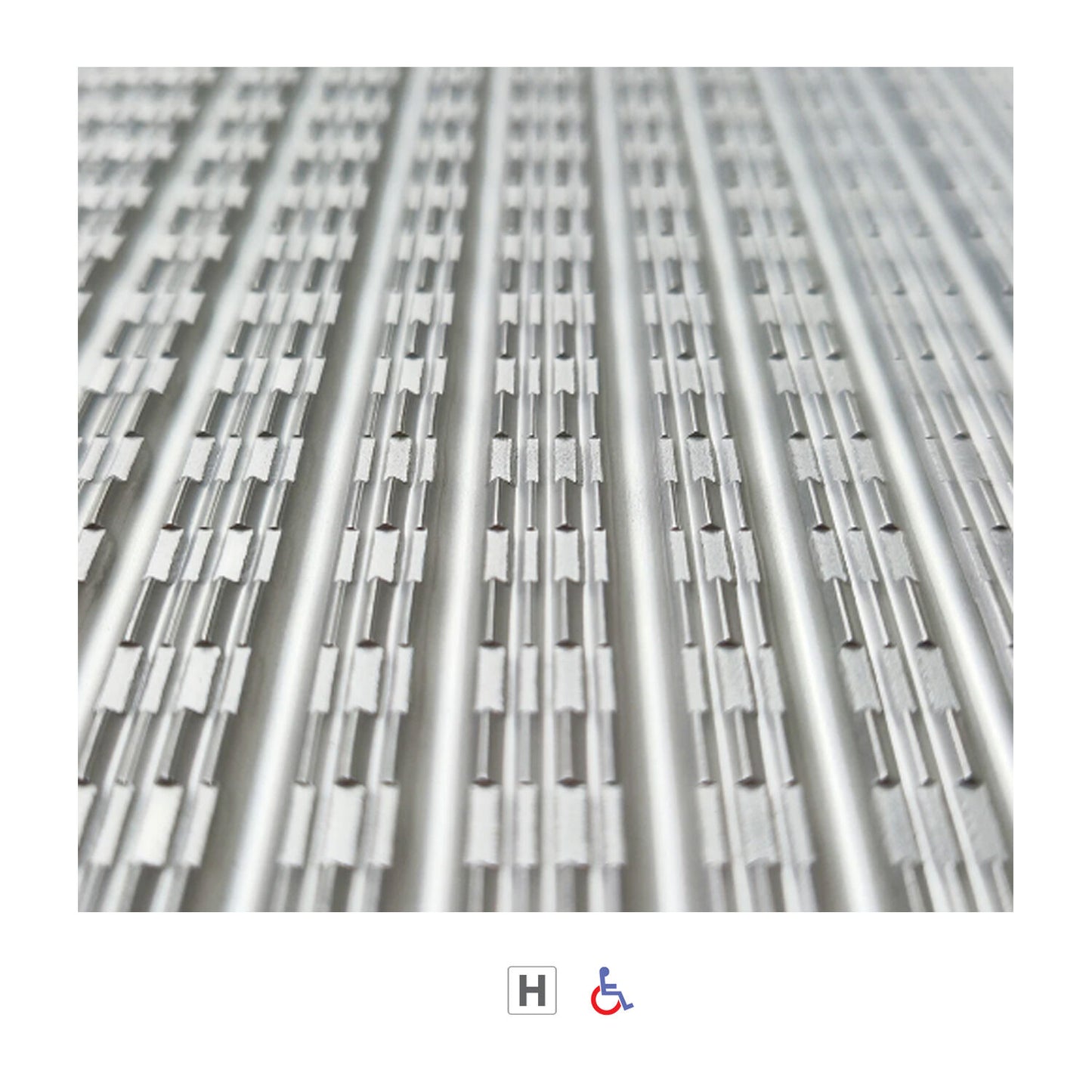 Raven RP170 Heavy Duty Threshold Ramp Silver Anodised - Available in Various Sizes