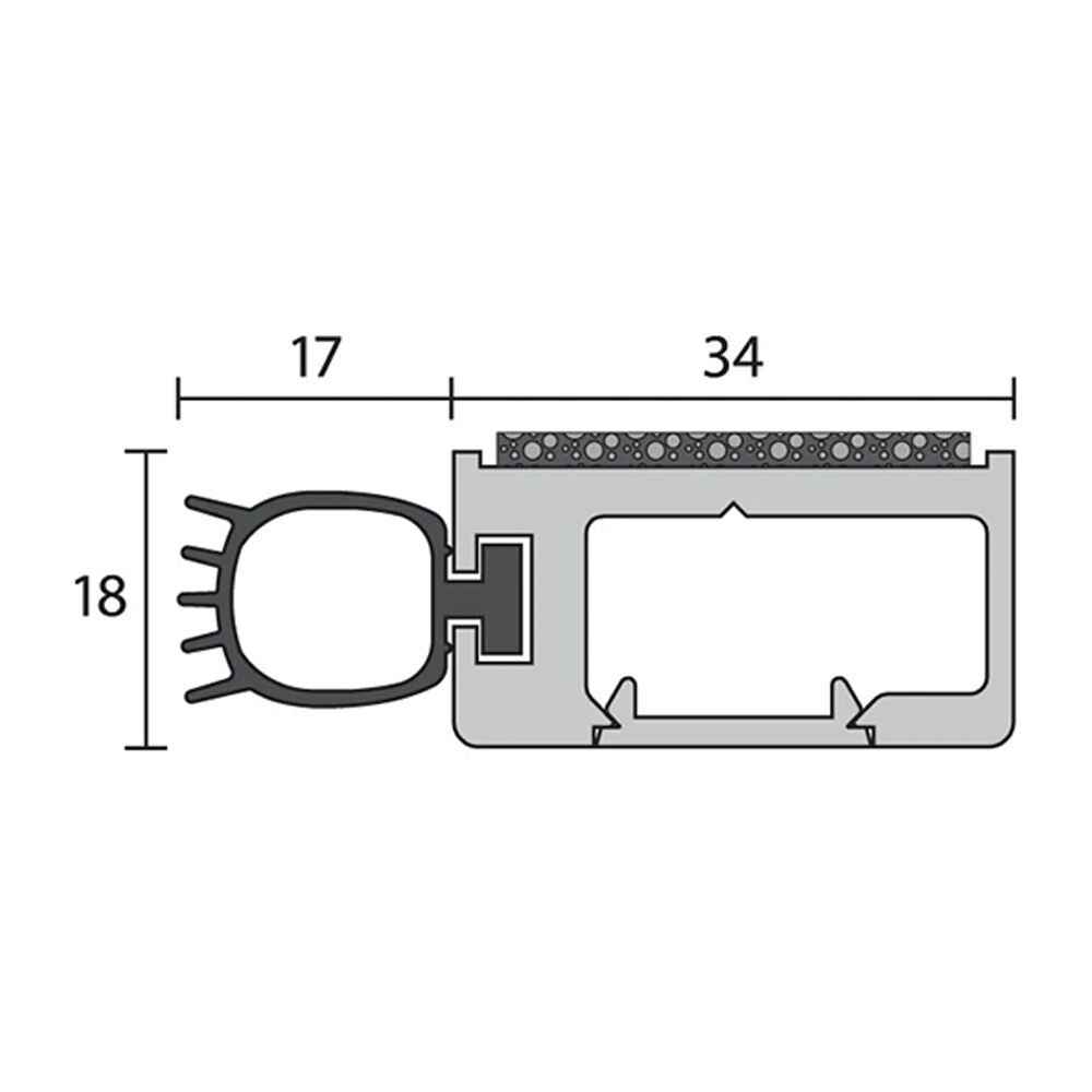 Raven RP47Si Perimeter Seal - Available in Various Sizes|RAVA47SICDS|RAVA47SIC1000|RAVA47SIC2500|RAVA47SICS