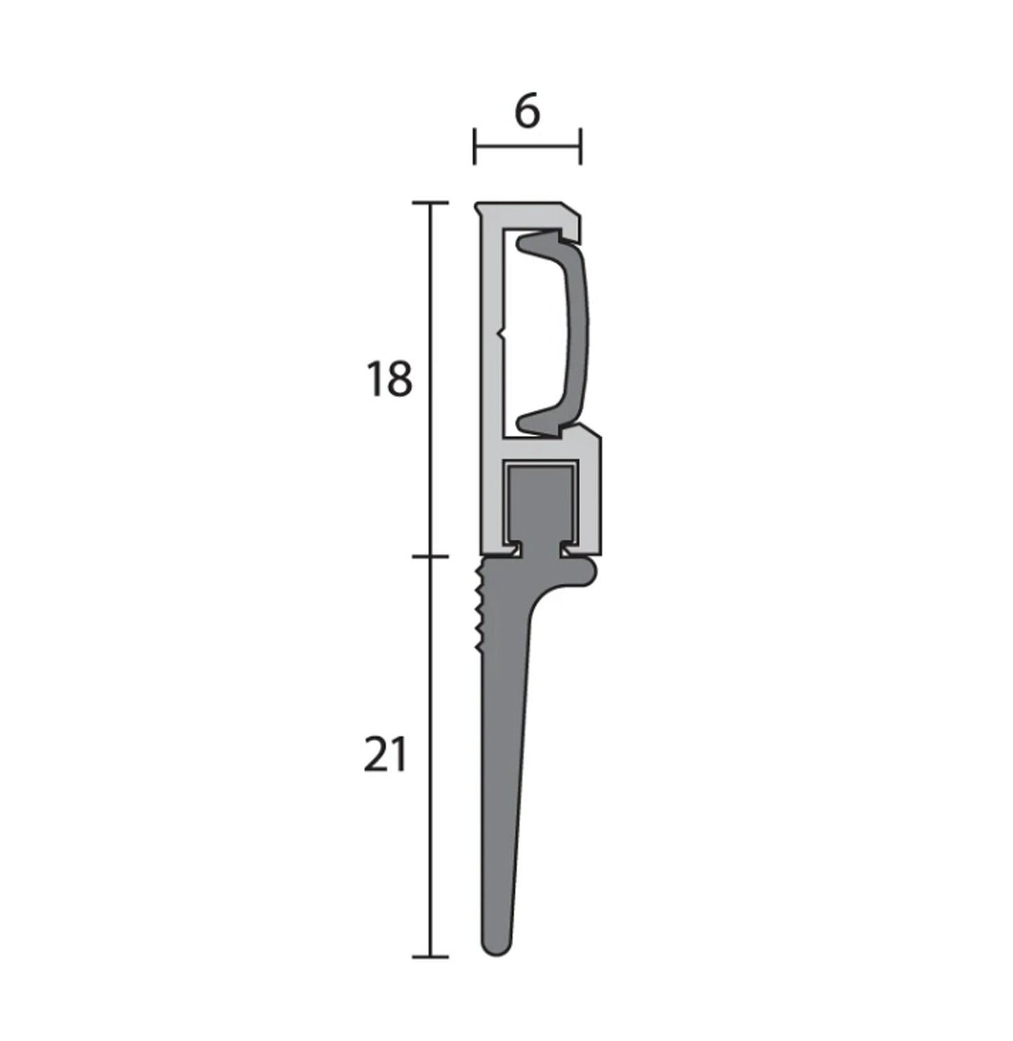 Raven RP51Si Door Bottom Sweep Seals - Available in Various Sizes