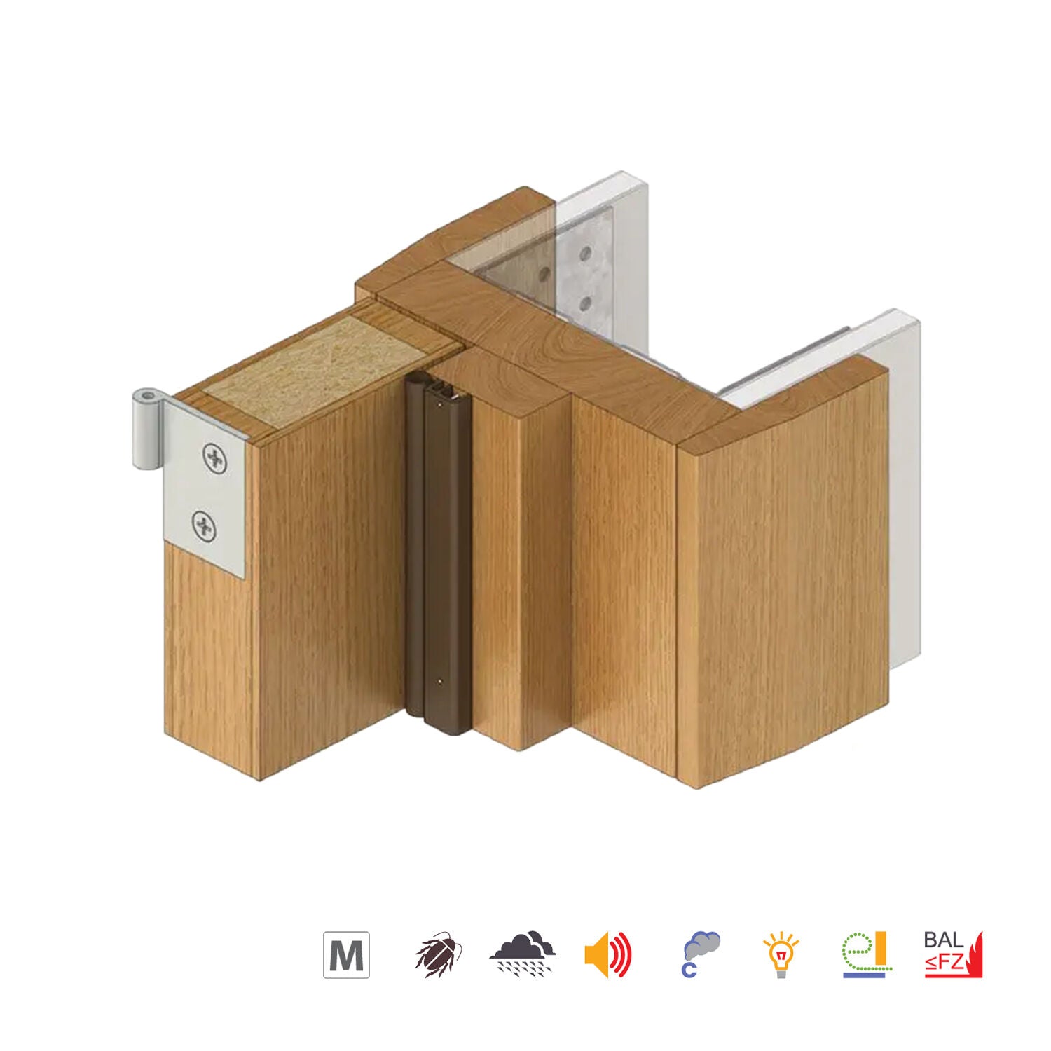 Raven RP7 Weather and Acoustic Frame Seal - Available in Various Finishes