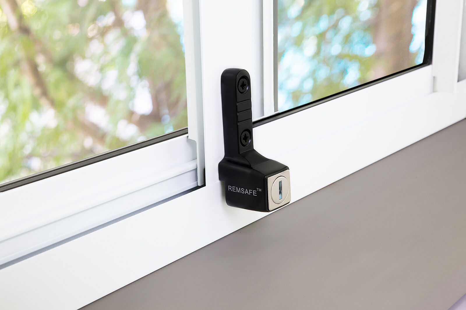 Remsafe Window Restrictor Aluminium Sliding Window - Available in Various Finishes