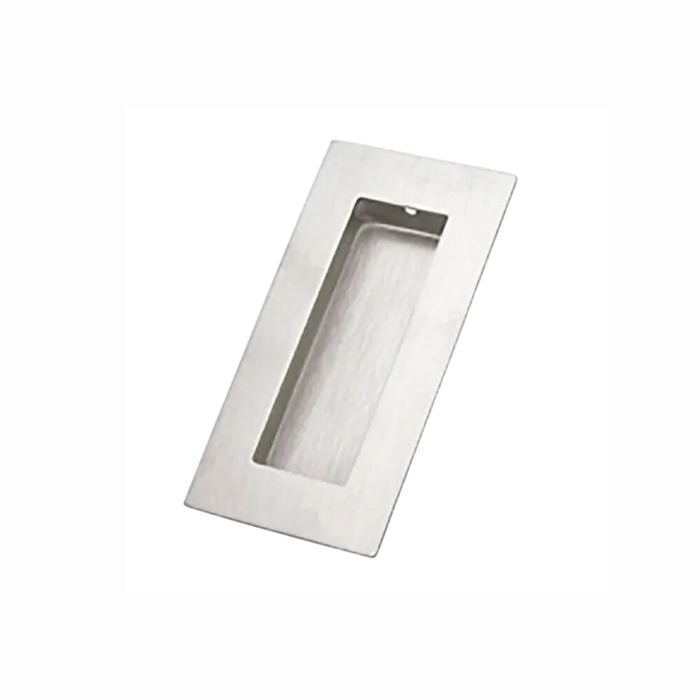 Scope Door Flush Pull Rectangle Concealed Fix - Available in Polished and Satin Stainless